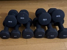 Kurz Hanteln Stahl 3, 4, 5, 6