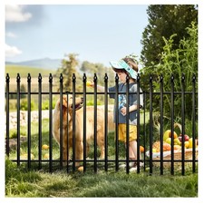 Metall Gartenzaun 91cm hoch