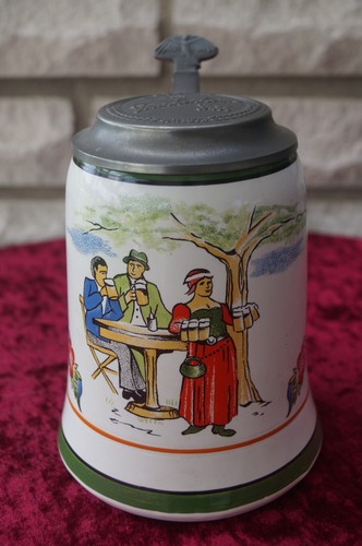 Schöner älterer bierkrug von - bierkrug,