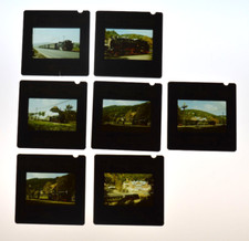 7x Dia alte Dampflok 99 1780 Schmalspur Weißeritz 1986 Eisenbahn Kleinbild 8704