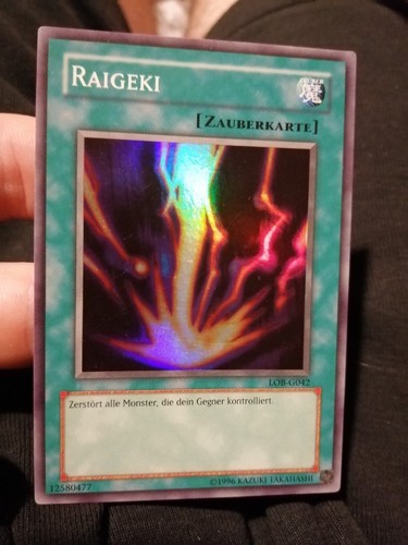 Yugioh karte raigeki lob - yugioh,