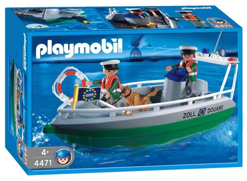 Playmobil 4471 zollboot - playmobil,