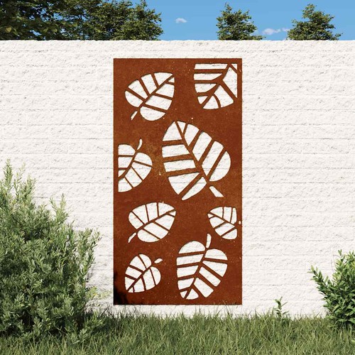 Garten wanddeko blatt design - garten,