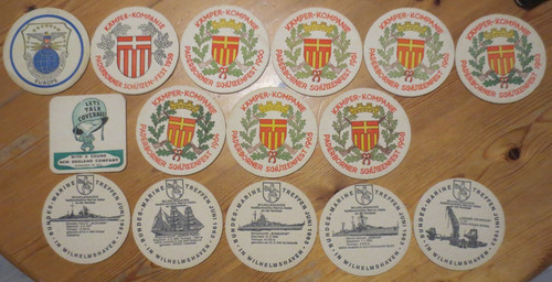 Militaria comic bierdeckel - comic,
