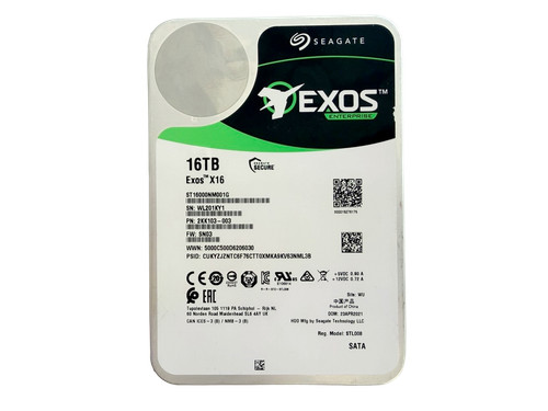 Seagate 16tb exos x16 - seagate,