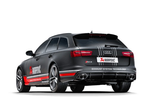 Akrapovic titan komplettanlage - titan,