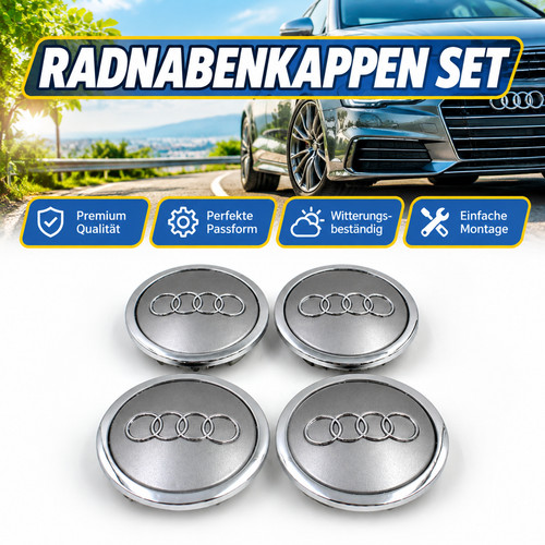 Radnabendeckel 69mm grau - radnabendeckel, für