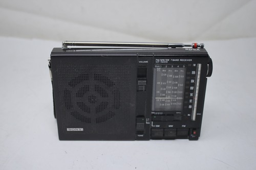 Sony icf 7600w radio schwarz - radio,