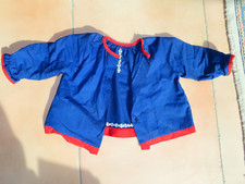 Vintage: Kinderkleidung Junge: Kittel, Gr. 92, dunkelblau, TAUSENDSASSA