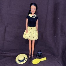 Puppe Barter Vintage 80er 90er mit Tollem Outfit Schuhen Und Zubehör wie Barbie