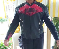 Detlev Louis Herren Motorradjacke Lederkombijacke REKURV - Größe 62 neuwertig