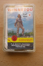 WINNETOU II. QUARTETT Karl May ( Vollständig ) KARTENSPIEL  original FILMBILDER