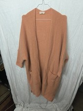 Cardigan Strickjacke 3/4arm Apricot Oversize