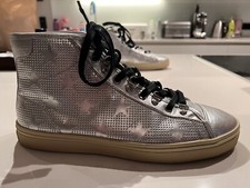 YVES SAINT LAURENT SNEAKER SILBER HIGHTOP 43 NEUWERTIG