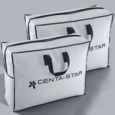 Centa Star 2x atmungsaktive Aufbewahrungstasche für Bettdecken Kissen Kleidung