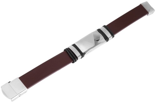 Lederarmband braun leder - lederarmband,