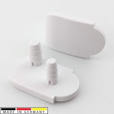 2x Montageträger Loch/Schlitz