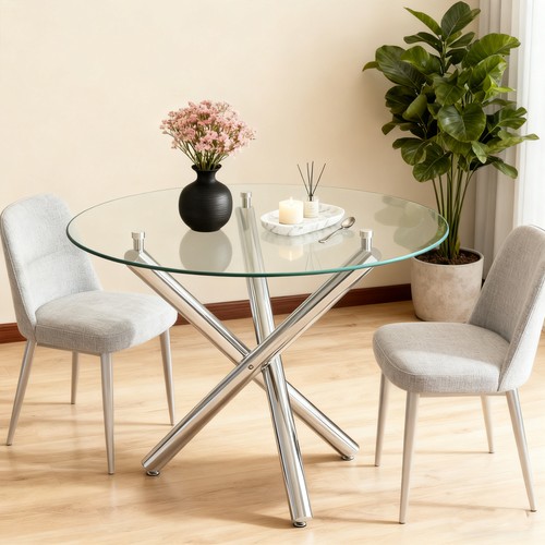 Rund esstisch glas platte - rund,