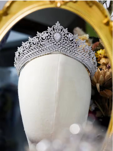 König vintage hochzeit diadem - vintage,