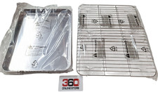 Backform mit Rost Backblech mit Rost 31,5 cm x 24 cm 4 teilig