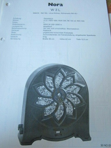 Schaltplan radio nora - schaltplan,