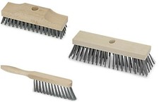 Stahldraht Besen / Schrubber /