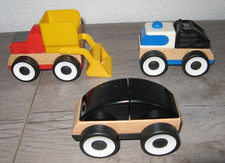 3 Spielzeugautos von Ikea