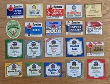 20 Bieretiketten aus