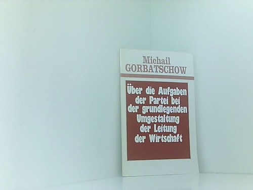 Ueber die aufgaben der partei - die,