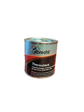 Albrecht Thermolack 375 ml schwarz matt Lack Grilllack Innen Außen BEULE