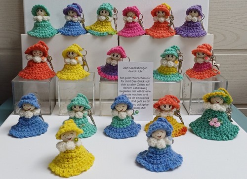 Schlüsselanhänger püppchen - schlüsselanhänger,