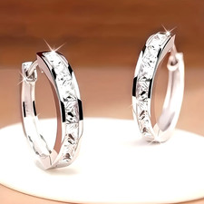 Paar S925 Sterling Silber