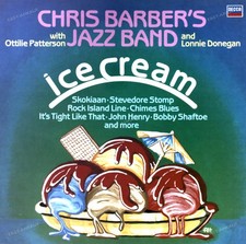 Chris Barber's Jazz Band - Ice Cream LP (VG+) '