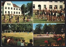 Bad Sassendorf, Kinderheilanstalt, Ballspiele, Ansichtskarte 