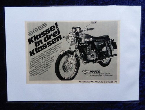 Maico 250 werbung - maico,