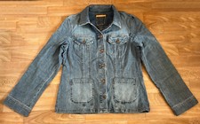 MAC JANA JEANS JACKE Größe L in Blau