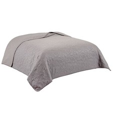 Tagesdecke - taupe - 220x240