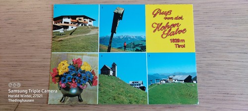 Postkarte hopfgarten hohe - postkarte,