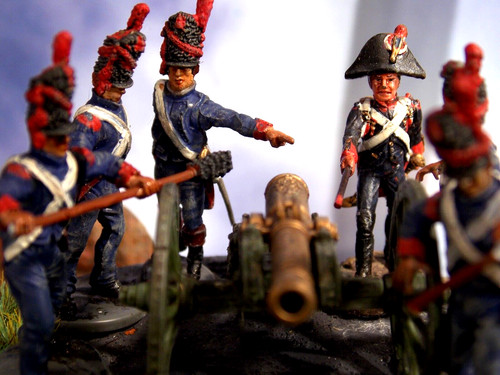 Antik figuren soldaten - ,