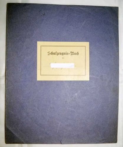 Altes zeugnis buch 1925 - altes,