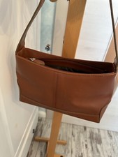 Vintage Ledertasche in hellbraun von Bernd Berger