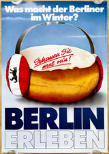 Plakat Poster Berlin - Winter