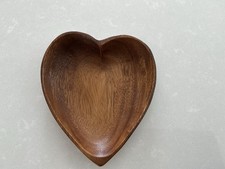 Holzschale Herzform