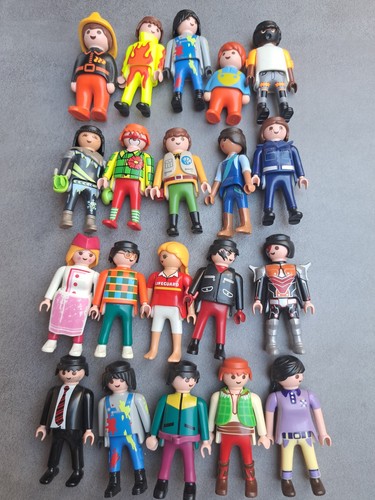 Playmobil 20x figuren - playmobil, querbeet