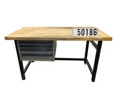 Hommel Werkbank Werktisch Arbeitstisch Packtisch mit Schubladenschrank 50186