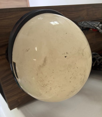Vintage römer motorradhelm - vintage,