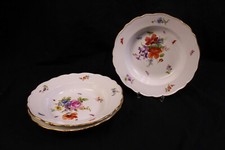 Meissen tiefe Teller 3 Stück