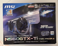 MSI N560GTX Ti Twin Frozr II OC GeForce GTX 560 Ti NVIDIA Grafikkarte neuwertig