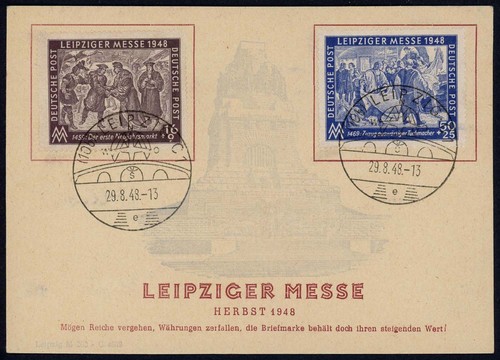 Sbz 198 199 - 198-199, ersttagskarte