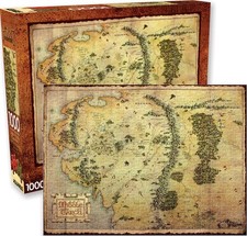 Puzzle The Hobbit Map Herr der Ringe 1000 Teile